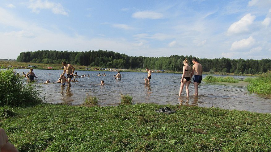 Место отдыха и купания.